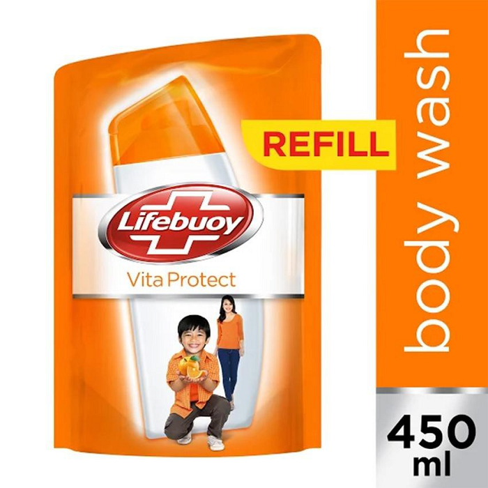 Lifebuoy Vita Protect Refill Sabun Cair 450ml